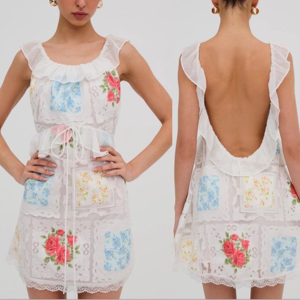 FOR LOVE & LEMONS aviana mini dress